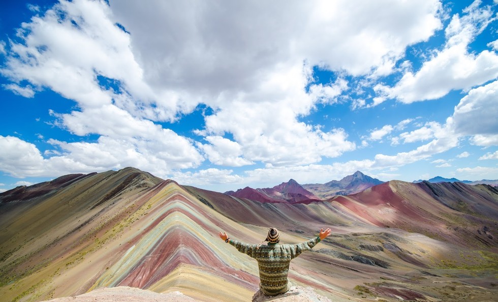 Crowds Are Smaller at Rainbow Mountain Peru