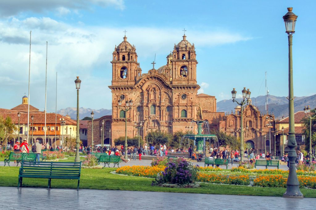 como ir de Lima para Cusco - Plaza de Armas